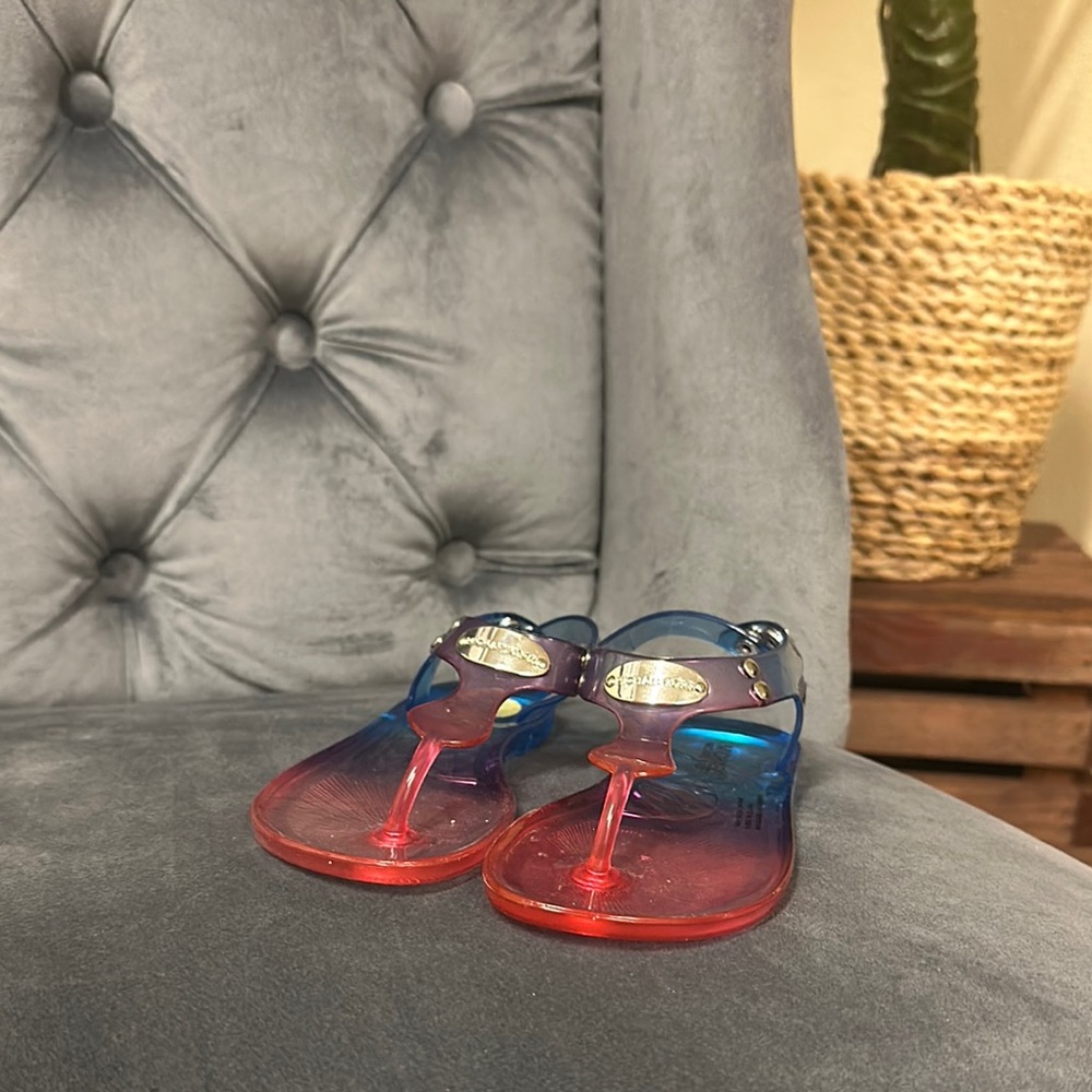 Michael Kors Jelly Sandals Toddler Girl size 9